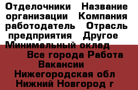 Отделочники › Название организации ­ Компания-работодатель › Отрасль предприятия ­ Другое › Минимальный оклад ­ 35 000 - Все города Работа » Вакансии   . Нижегородская обл.,Нижний Новгород г.